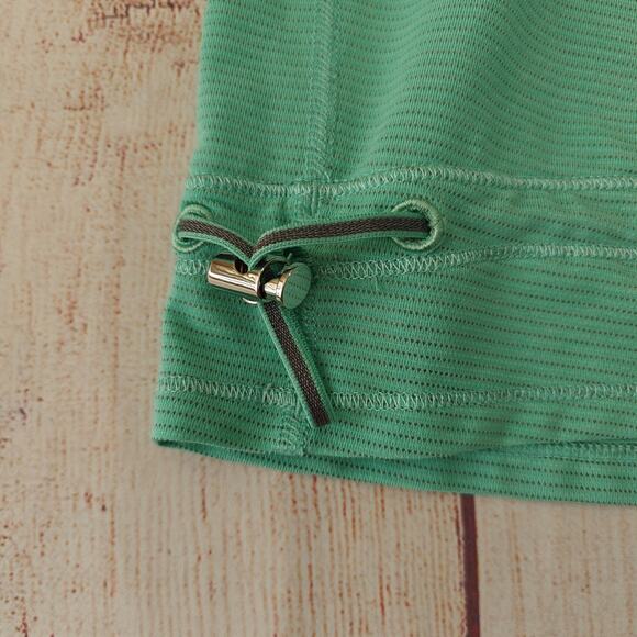 Lululemon Run: Tame Me Tank Heathered Menthol / Wee Stripe White Menthol sz 6 - Picture 8 of 10